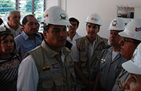 Militares ecuatorianos mostraron a Presidente Correa en Cuba avance de obras que son parte de la cooperación
