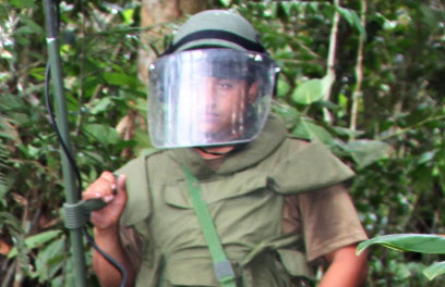 Ecuador cumple con cronograma en destrucción de minas antipersonales