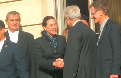 Comitiva ecuatoriana cumple agenda de trabajo en Francia