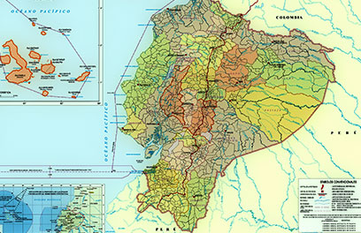 Ecuador cuenta con Nuevo Atlas Geográfico