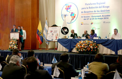 IV Plataforma Regional para la Reducción de Riesgos se realiza en Ecuador