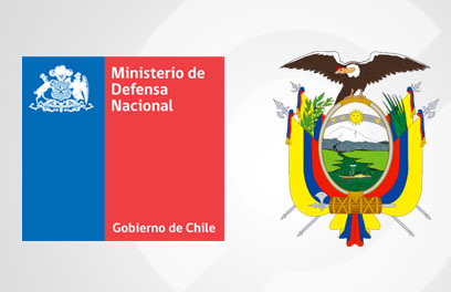 Ministro de Defensa de Chile visita el Ecuador