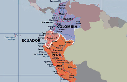 Resultado de imagen para colombia ecuador peru, Vacaciones elegí Argentina