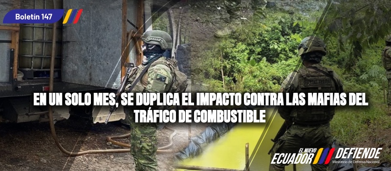 EN UN SOLO MES, SE DUPLICA EL IMPACTO CONTRA LAS MAFIAS DEL TRÁFICO DE COMBUSTIBLE