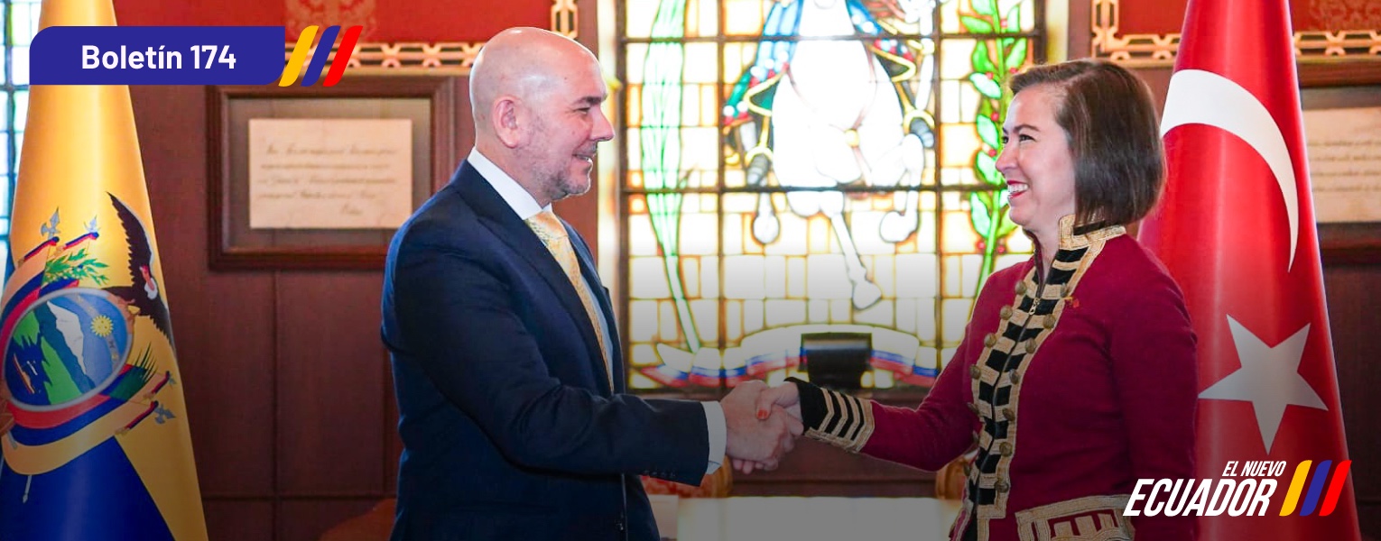 Por primera vez, Ecuador y Turquía sellan un acuerdo de cooperación militar, un hito que fortalece las capacidades de defensa, entrenamiento y preparación de las Fuerzas Armadas del Ecuador frente a los desafíos actuales en materia de seguridad.