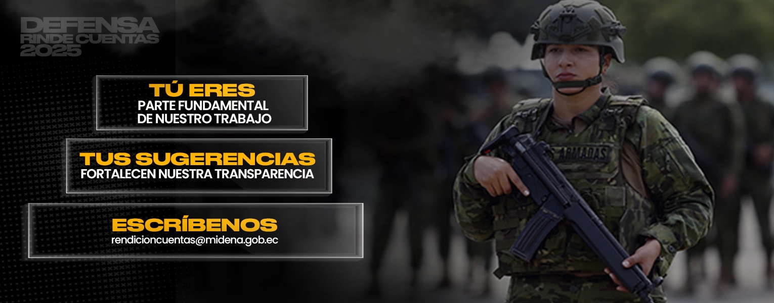 Cuéntanos qué te gustaría conocer en la Rendición de Cuentas 2025 del Ministerio de Defensa Nacional. #DefensaRindeCuentas2025 